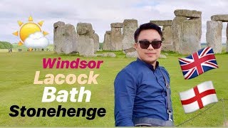 Windsor-Lacock-Bath-Stonehenge Tour 🇬🇧
