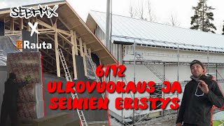 Ulkovuoraus Ja Seinien Eristys // Sebfmx X K-rauta Halliprojekti (6/12)