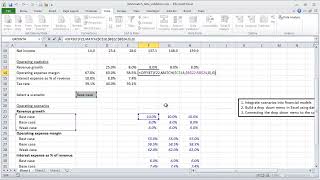 Financial Modeling Quick Lessons: Integrating Scenarios w/ OFFSET/MATCH (Part 2) [UPDATED]