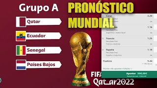 QATAR VS ECUADOR - SENEGAL VS PAISES BAJOS ✅⚽PRONÓSTICO MUNDIAL 2022 ®.