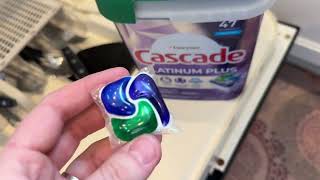 Cascade Platinum Plus Dishwasher Pods, Dish Detergent Soap, Fresh | So glad I switched to these!