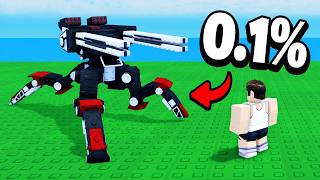 Unlocking The Mech Spyder in Roblox Mini Wars!