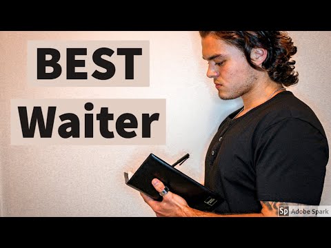What should you not say to a waiter?