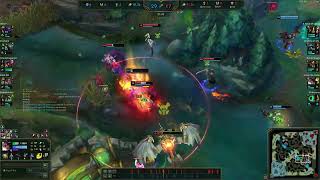 Samira dragon steal into Quadra kill to comeback