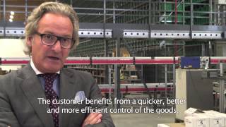Automated warehouse system at Vandeputte Puurs by Dematic NV (formerly Egemin Automation)