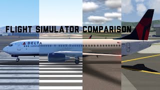 Mobile Flight Simulator Comparison - Infinite Flight V.S. X-Plane V.S. AEROFLY 2020 V.S. RFS