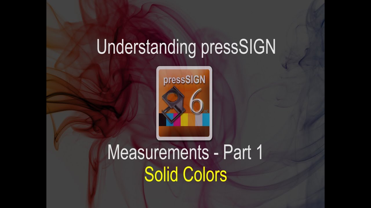 Understanding Interpreting Presssign Summary Screen Part 1 Youtube