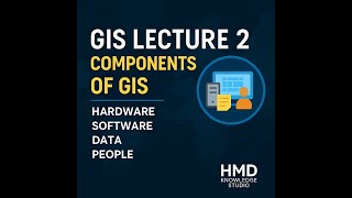 What is GISGIS Lecture 2 | Components of GIS Explained: Hardware, Software, Data, and People.