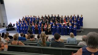 2   Shallaway Youth Choir performance during World Choral Expo 2022 in Lisbon Portugal - 2022 09 04