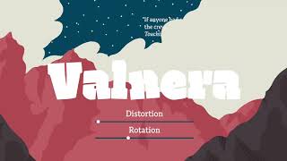 Valnera Random variable font