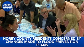 Horry County residents concerned by changes made to flood prevention plans