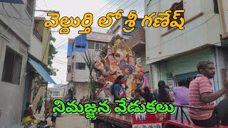 #kurnool #dhone #veldurthi //  Shri Ganesh Immersion Celebrations in Kurnool District Veldurthi Town