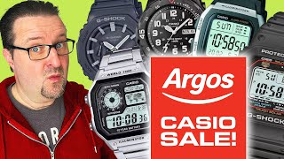 5 Shockingly Affordable #CASIO Watches in the Argos Autumn/Winter Sale!