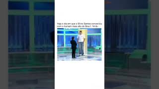 SILVIO SANTOS, Homem mais alto do Brasil, #silviosantos ##shorts #short #shortsviral #shots