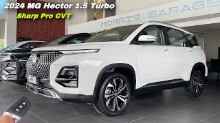 2024 MG Hector Sharp Pro CVT | MG Hector 1.5 Turbo | Petrol Suv Under 25 lakh !!