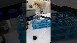 Heller ring test (Molecules of living cells) protein test