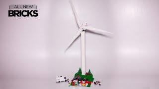 Lego Creator Expert 10268 Vestas Wind Turbine Speed Build