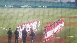 第３４回クラブ野球選手権　決勝戦　トータル阪神優勝の瞬間