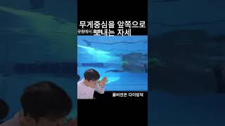 무게중심을 앞쪽으로보내는 자세#shorts