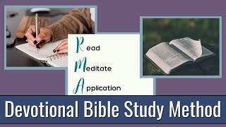 Bible Basics: How to Use the Devotional Bible Study Method | Amanda Brown