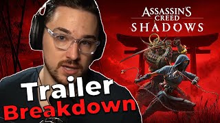 Assassin's Creed Shadows Cinematic Trailer Deep Dive - Luke Reacts