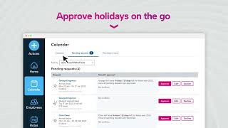 Transform people management with the easiest to use HR software