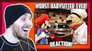 WORST BABYSITTER EVER! - Reacting to SML Movie: Chef Pee Pee The Babysitter!