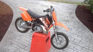 2007 KTM 50 SX walk arournd