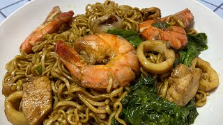 Mee kuning sabah | masak seafood rasa mee paling sedap !