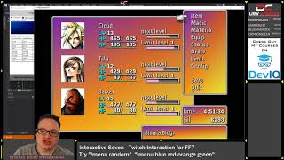 Final Fantasy 7 Menu Colors - Palette Command - WPF - C# - .NET Core - Ep 208