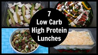 7 Low Carb High Protein Lunch Ideas