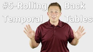 Rolling Back Temporal Tables