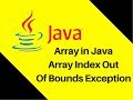 6.7 Array in Java Tutorial With Example ArrayIndexOutOfBoundsException