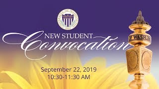 2019 New Student Convocation