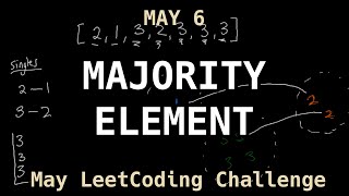 Majority Element [0ms, Moore Algo Explained] - LeetCode May 6 Challenge