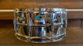 70s Ludwig LM402 vs 60s Super Ludwig COB Snare Drum Comparison Demo