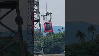 for the first time I experience Rope way #guwhati #assam #mountains  #northeastindia #ropeway