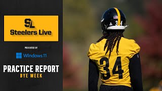 Steelers Live Practice Report: Bye Week | Pittsburgh Steelers
