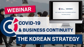 Covid-19 The Korean strategy for business continuity and sanitary measures - FKCCI webinar