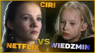The Witcher Netflix vs Wiedzmin Characters Comparison