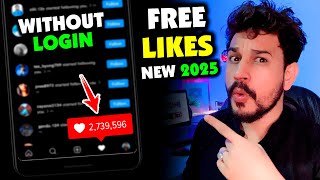 How to Increase Free Likes on Instagram 2025 - How to Get Free Instagram likes - Instagram likes