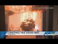 Fire department: Be safe with Christmas trees; flames can spread quickly