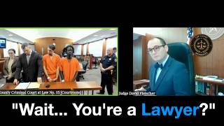 Judge Shocked as Homeless Defendant Claims to Be a Lawyer!