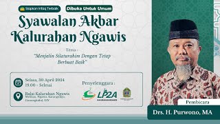 Syawalan Akbar Warga Kalurahan Ngawis