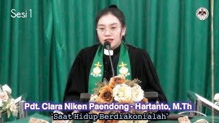 RENUNGAN KHOTBAH IBADAH HARI MINGGU SESI PERTAMA (LUKAS 16 : 19 - 31) JEMAAT GMIM MARANATHA