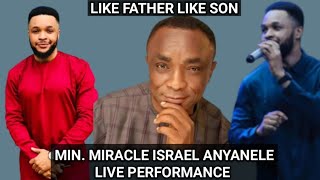 LIKE FATHER LIKE SON || ISRAEL ANYANELE JUNIOR LIVE PERFORMANCE