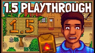 Stardew Valley 1.5 Playthrough - THE NEW COOKOUT KIT! | E15
