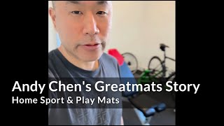 Andy Chen On Using The Home Sport \u0026 Play Reversible Mats in His Home Gym