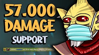 When a support carries the whole game...