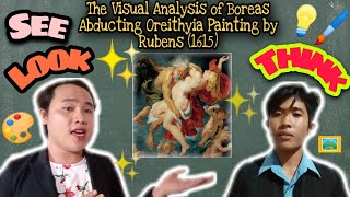 The Visual Analysis of Boreas Abducting Oreithyia Painting by Rubens (1615)